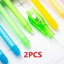 Luminous Light Pen Magic Purple 2 In 1 UV Black Light Combo Drawing Pen With UV Light Spy Pen Magic Marker For Kids Party Favors Ideas Gifts Easter Day Christmas Gifts,Purple Pen,Presents For Kids,Toys For Girls,Girls Toys Gifts,Kids Pens,Toys Games,Back To School