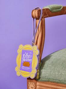 FRIENDS X SHEIN 字母框架形状的零钱包、礼物 - 彩色 - 查看 2