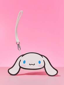 HELLO KITTY AND FRIENDS | SHEIN 1pc Cartoon Pattern Coin Purse - Blue and White - View 2