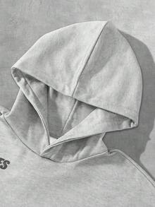 PAVTROS 男士火焰印花连帽衫和运动裤套装，秋冬服装 - 彩色 - 查看 3