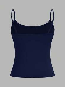 SHEIN EZwear 3 件套女士刺绣图案短款吊带背心，性感修身，适合夏季 - 彩色 - 查看 5