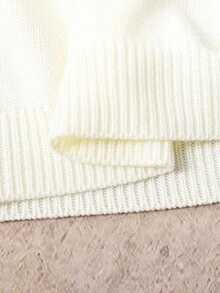 1 件休闲青少年男孩毛衣，三色拼接，厚针织，圆领，常规版型长袖，舒适厚度，独特颜色组合，宽松套头毛衣，适合日常穿着和外出，秋冬必备