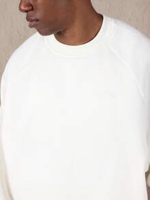 SUMWON Premium Lightweight Cropped Cut Off Sweatshirt Long Sleeve Basic Essential Casual Loungewear Fall Winter Layer