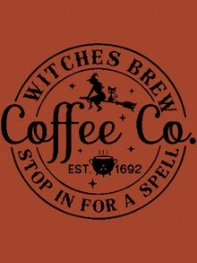 EMERY ROSE Sudadera de Halloween talla grande, sudadera de manga larga con cuello redondo y estampado gráfico talla grande, estilo urbano - Naranja - Ver 4