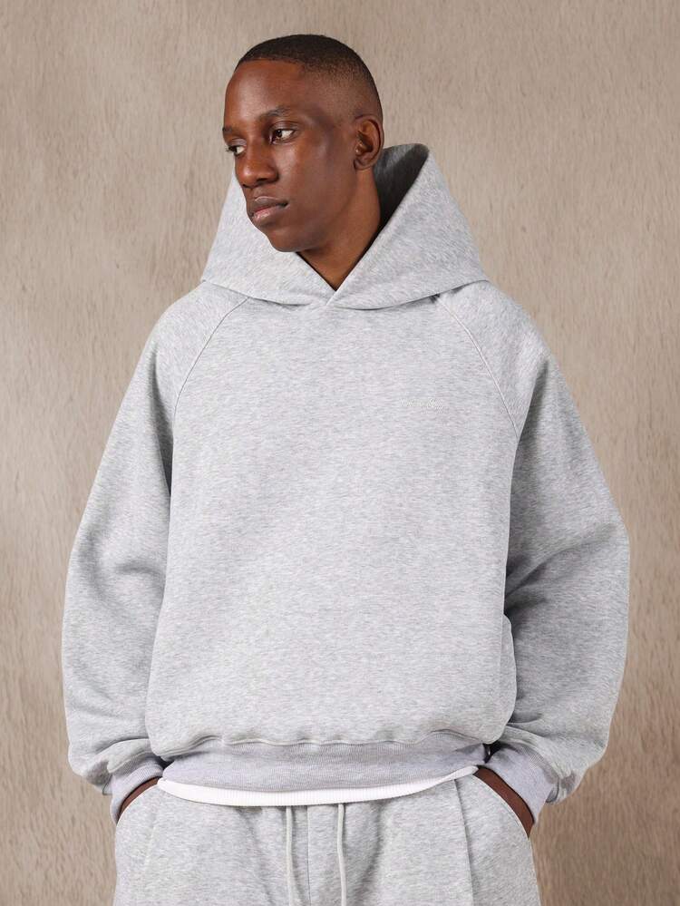 Bluza z kapturem Essential z rękawami typu raglan i kieszenią ze ściągaczem