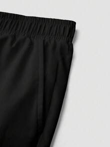 PopScrub 万圣节霓虹渐变南瓜和蜘蛛网卡通全身印花 V 领短袖上衣，女士休闲护理制服衬衫和裤子套装 - 彩色 - 查看 5