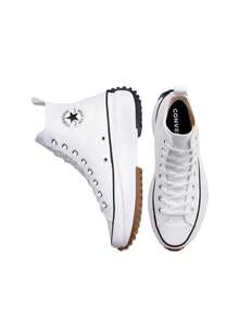 Converse Run Star Hike Hi White/ Black/ Gum - White/Black-Gum - View 3