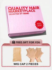 渐变棕色可戴 7x5 预切蕾丝无胶缅甸卷发蕾丝闭合假发预拔发际线皮肤融化透明蕾丝戴上即走假发 - SNatural/4 - 查看 11