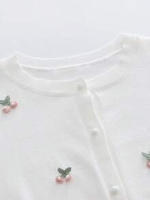 SHEIN PETITE 女式不对称斗篷开衫，厚针织毛衣上衣，纯色二合一前开襟外套，秋冬 - 白色 - 查看 6