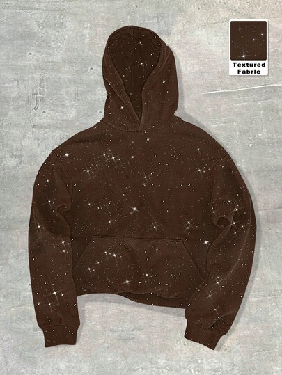 Street Life بلوزة رياضية طويلة الأكمام مزودة بقبعة وجيوب للرجال، كاجوال