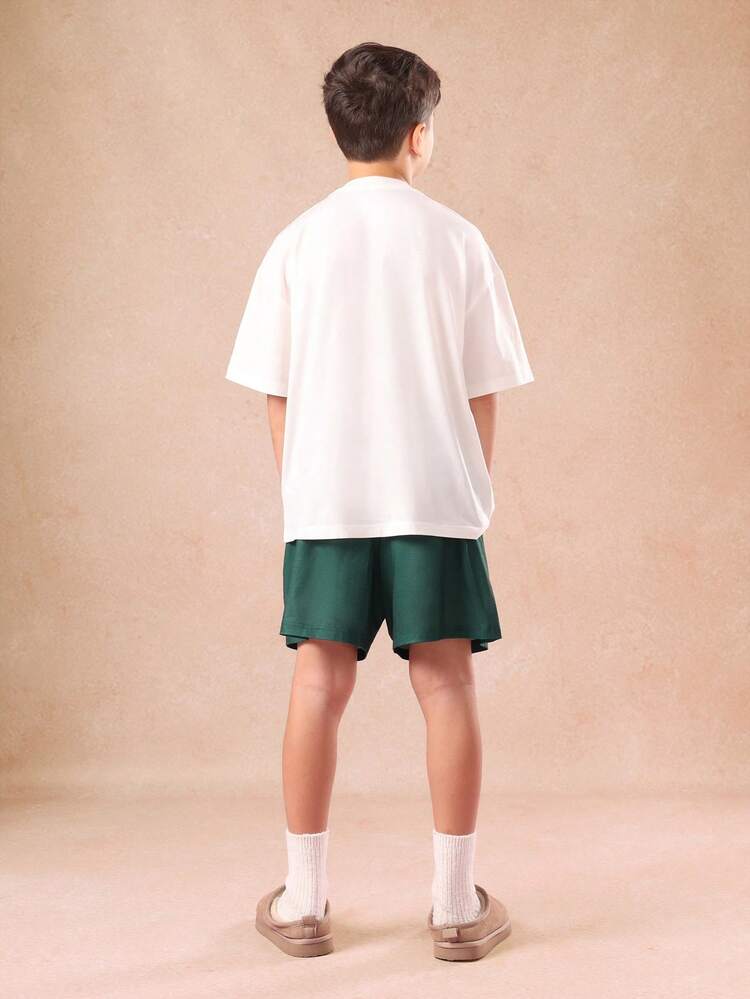 Sleep Department Studios T-Shirt With Matching Shorts Pajama Set