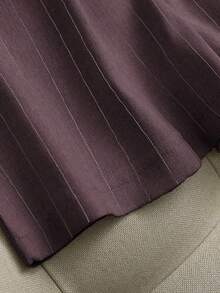 Franclia Camiseta de tirantes casual para mujer, Pantalones rectos casuales a rayas para mujer - Rojo - Ver 6