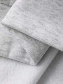 DAZY Tween Boys Casual Solid Color Thermal Lined Hoodie Sweatshirt, Basic Style For Students, Cool Autumn