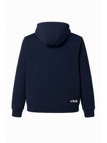 FILA Men's Pullover Hoodies Navy Blue - Black Iris - View 2