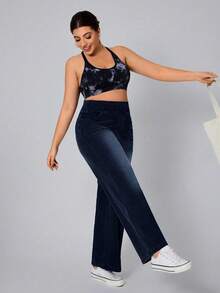 Flexra Plus Size Soft Medium Washed Elastic Denim Jeans