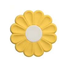 1 件硅胶三脚垫防滑耐热厨房台面热垫完美三脚架用于热菜现代设计锅碗瓢盆架别致雏菊花硅胶桌垫耐热，易清洁杯垫和锅垫 - 彩色 - 查看 21