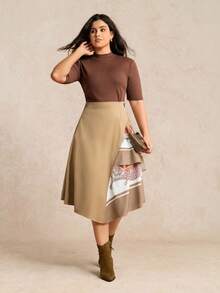 EMERY ROSE Faldas de talla grande para Halloween