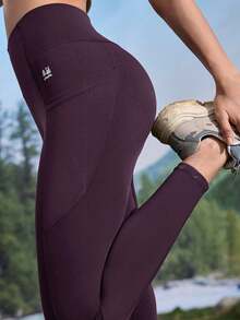 In My Nature 瑜伽/普拉提女式户外弹力紧身裤，带口袋，适合徒步旅行、露营、健身，透气面料，春夏季