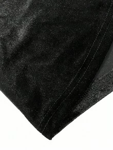 Franclia 女士万圣节拼色连衣裙，秋冬合身中长连衣裙，适合返校、教师节 - 彩色 - 查看 7