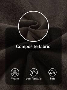 SHEIN PETITE Casual Washed High Waist Thermal Lined Jeans - Blue - View 6