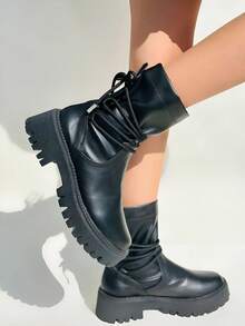 Women Ankle Boots & Booties - Black - View 4
