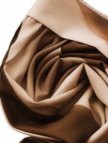 Franclia Plus Size Front Tie All-Over Allover Print Skirt, Casual Everyday Wear