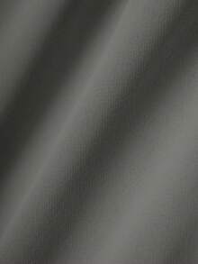 SHEIN 2 件青少年男孩休闲日常百搭舒适字母印花图案圆领宽松套头衫和宽松慢跑裤套装 - 淺灰色 - 查看 8