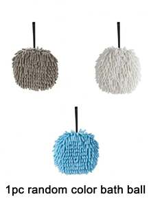 SHEIN 1pc Chenille Hand Towel In Random Colors