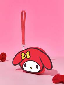 HELLO KITTY AND FRIENDS | SHEIN 可愛卡通造型小錢包 - 紅色 - 查看 3