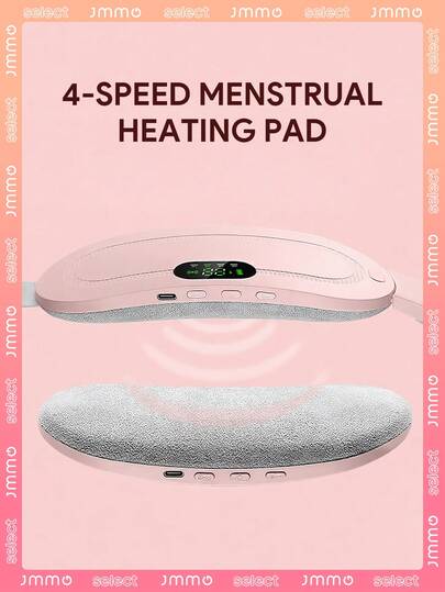 JMMO Menstrual Heating Pad, Cycle Heating Pad For Cramps, Hot Massage Stomach Heating Pad For Ladies And Girls To Relieve Pain