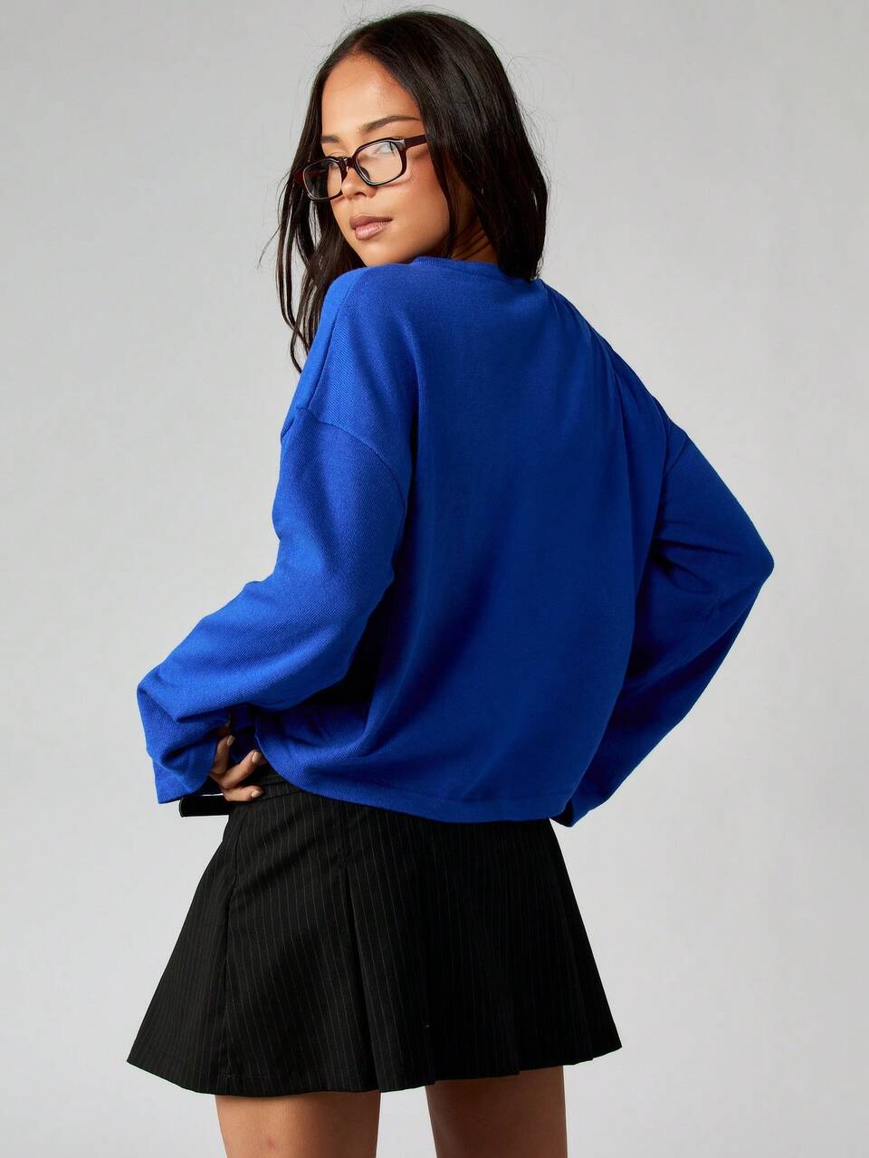 MISSGUIDED Button Front Knit Cardigan With Long Sleeves