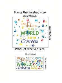 Colorful Pencil Wall Sticker For Room Drawing Pencil Decal Room Decor Home Decor Wall Decor Wall Stickers Stickers Living Room Decor Personalised Stickers - Multicolor - View 4