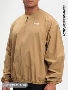 ARC 男士长袖休闲百搭户外夹克，秋季款 - 棕色 - 查看 3