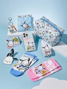 HELLO KITTY AND FRIENDS | SHEIN 1pc Full-Print Foldable And Portable Shopping Bag - Baby Blue - View 4