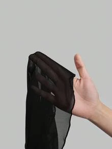 Ontre 2026SS Stockholm Style, Women's Teacher Outfit, Autumn Clothing, High Collar Turtleneck Knit Top, Elegant Blouse, Mesh Long Sleeve Shirt, Business Casual Women's Basic Top Modern Urban Casual Fashion Business Casual Women's Office Wear Low-Key Old Money Style Effortless Temperament High-End Urban Commuting High-Quality Airport Women's Wear High-End Material