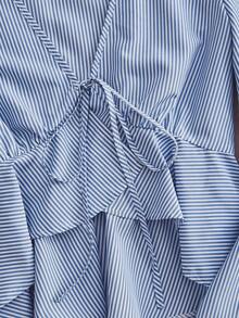 Soleia 女士休闲度假系带长袖衬衫，适合夏季