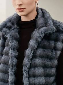 Uhlyne Party Halloween Women Faux Chinchilla Fur Winter Coats,Spring/Autumn/Winter Women, Retro,Work Wear, Office Wear, Teacher Outfits, Back To School, Fall , Business Casual, Old Money Style