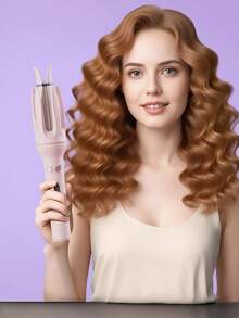 JMMO 1入自動電動捲髮器,大波浪,15秒一鍵自動釋放,提示音提醒