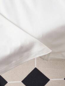 Manfinity Homme Camiseta masculina slim fit com gola redonda e estampa de letras em inglês Future Dream - Branco - Ver 5