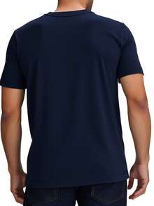 Emporio Armani Men's T-shirts Navy Blue - marineblau - Übersicht 2