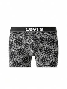 Levi's Bandana AOP (Impresión Todo Sobre) 2 paquetes - Boxeador - en blanco y negro - Ver 3