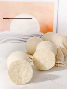 Cirelle 新西兰烘干球，4 件装可重复使用衣物柔顺剂替代品，天然静电减少和衣物柔顺剂，适用于洗衣机烘干机，干衣球