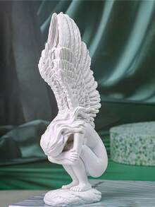 1 chiếc tượng thiên thần bằng nhựa hình cánh hoa, búp bê tiên, trang trí nhà cửa, tượng thiên thần tưởng niệm và cứu chuộc, tượng thiên thần cứu chuộc, trang trí bàn làm việc, tượng thiên thần quỳ gối cầu nguyện, trang trí bàn phòng khách, trang trí nhà cửa sáng tạo, trang trí hiên nhà. - Nhiều màu - Xem 3