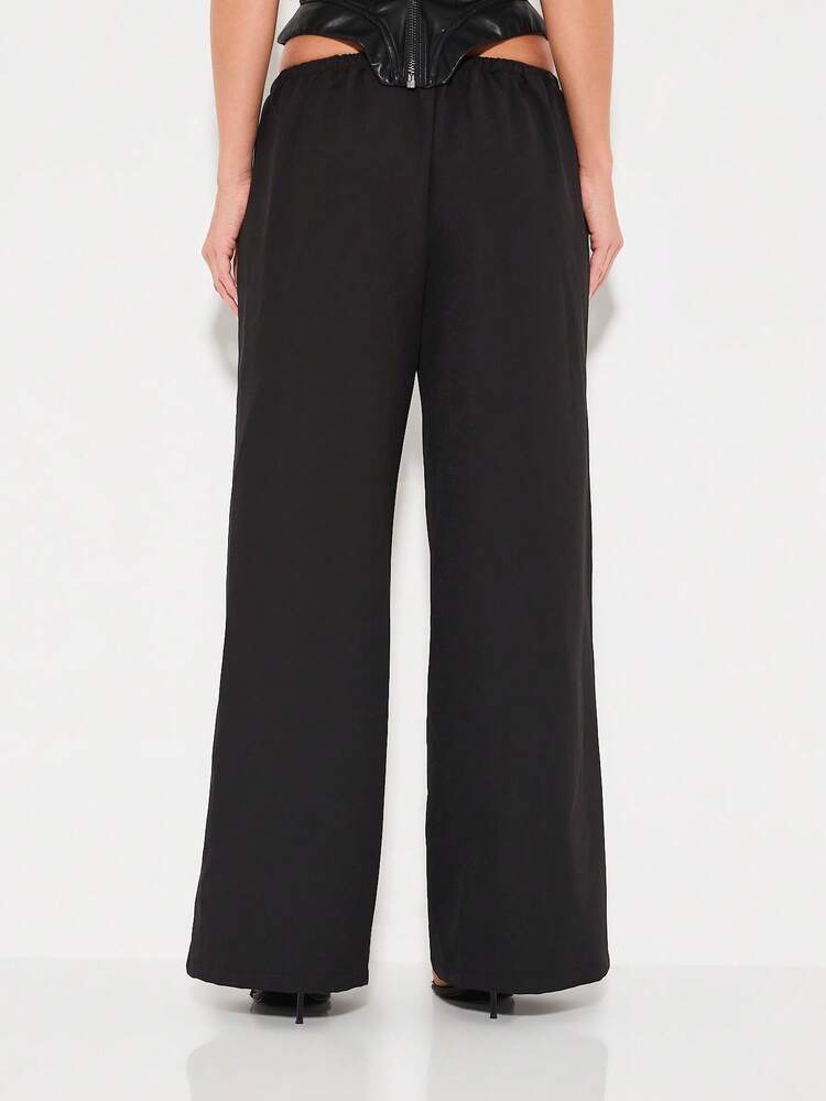 KIZN High Waisted Wide Leg Palazzo Pants
