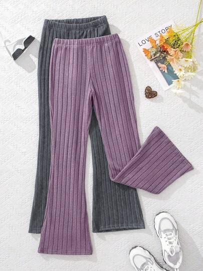 Sparklyn 2pcs Teen Girl Casual Comfortable Sweatpants Fall Winter