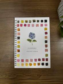 SHEIN 1 本水彩书、水彩书、水彩专用涂色书、用于艺术创作、水彩画、课堂绘画、休闲放松、母亲节、妈妈的礼物、返校、学校用品 - 均碼 - 查看 10