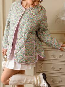 Aveloria Rosie Nuevo abrigo acolchado y reversible, cómodo y versátil, con diseño elegante para el transporte, para otoño/invierno