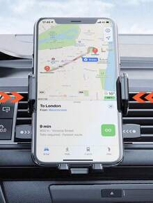 1 Stück Neuer Autobelüftungs-Handyhalter, verstellbare Navigationshalterung mit Saugnapf-Autoverriegelung kompatibel mit iPhone, Android-Handy, Geschenk zum Geburtstag, für Familie, Freunde für Sommerbelüftungs-Handyhalter, Autozubehör, Autohandyhalter