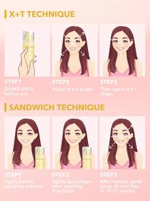 SHEGLAM Matte Fresh Setting Spray Ultra Matte Liquid-To-Powder Long Lasting Makeup Locking Spray Oil-Control Non-Greasy Makeup Setting Setting Spray - White - View 5