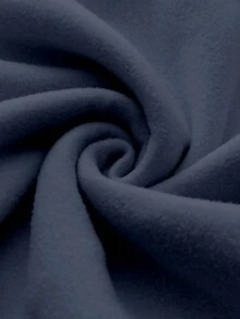 SHEIN 全新蕾丝边字母印花圆领连帽长袖二合一女式运动衫 - 藏蓝色 - 查看 5